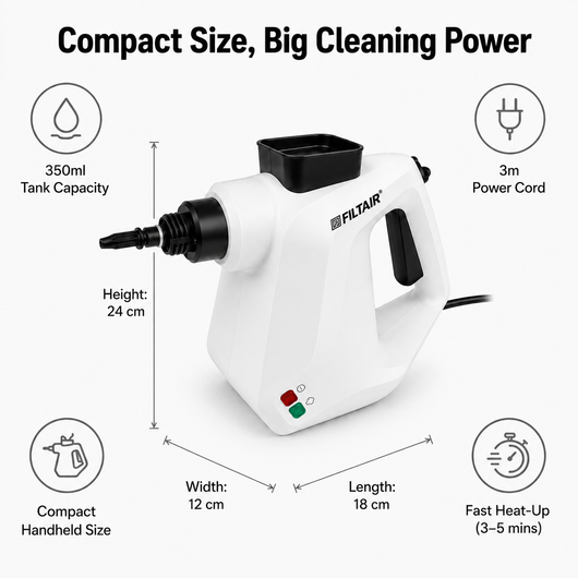 FILTAIR® High Pressure Steam Cleaner