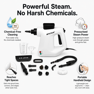 FILTAIR® High Pressure Steam Cleaner