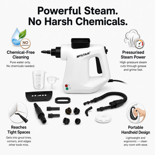 FILTAIR® High Pressure Steam Cleaner