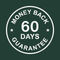 60-Day Money Back Guarantee